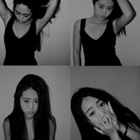我只能在KTV说爱:伤感颓废黑白女生qq头像_WWW.TQQA.COM