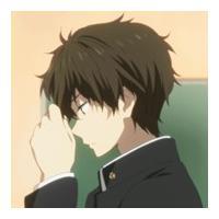 动漫冰菓qq头像大全:心有一人_WWW.TQQA.COM
