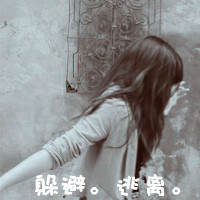 唯美蓝色带字伤感女生QQ头像,往事难忘_WWW.TQQA.COM