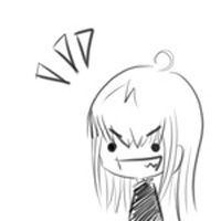 铅笔卡通手绘情侣头像:一左一右_WWW.TQQA.COM