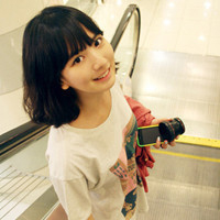 唯美小清新短发女生头像:回忆里寂寞模糊的小时_WWW.TQQA.COM