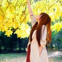 唯美女生头像侧面:受伤的心不会再爱谁_WWW.TQQA.COM