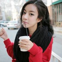 90后韩国网红头像:就算全世界都分手我也在你身_WWW.TQQA.COM