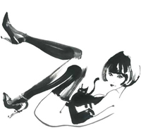 头像吧分享时尚女生手绘个性头像_WWW.TQQA.COM