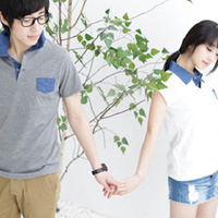 爱你永不退却:小清新情侣头像一左一右:风再大吹_WWW.TQQA.COM