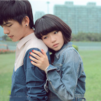 情侣一图双人头像:尽全力爱到底_WWW.TQQA.COM