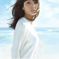 非主流女生头像唯美海边:思念一个人的味道_WWW.TQQA.COM