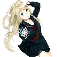 90后萌系少女卡通人物QQ头像_WWW.TQQA.COM