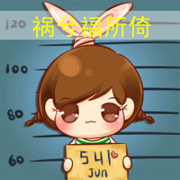 萌情侣卡通qq头像一左一右:我的脑袋都是你_WWW.TQQA.COM