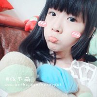 90后大眼美眉头像:简单幸福就好_WWW.TQQA.COM