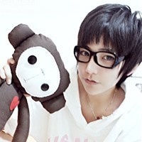 阿宝色情侣头像一对/一左一右_WWW.TQQA.COM