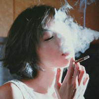 抽烟的女生头像:非主流你跟不上的潮流_WWW.TQQA.COM