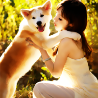 你:就是我最美的风景:夕阳下温暖和煦的唯美女生_WWW.TQQA.COM