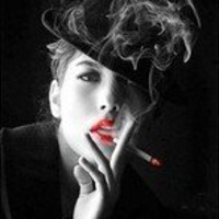灰色带字女生抽烟头像:无法原谅你_WWW.TQQA.COM