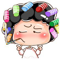 歪脖头像和剪刀手头像:卡通人物一系列剪刀手头_WWW.TQQA.COM
