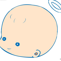 不要人物的卡通可爱情侣头像一对_WWW.TQQA.COM