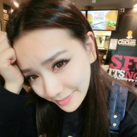 小清新美女非主流头像:命中注定我爱你_WWW.TQQA.COM