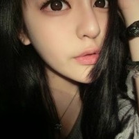 黑发可爱女生头像_WWW.TQQA.COM