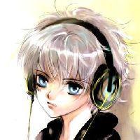 qq头像动漫男生戴耳机_WWW.TQQA.COM