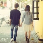 情侣头像图片一左一右+情侣签名图片_WWW.TQQA.COM