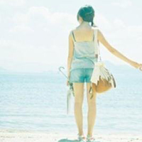 在海边的情侣头像一对2张:这种唯美意境好幸福_WWW.TQQA.COM