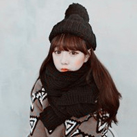 90后韩国网红头像:就算全世界都分手我也在你身_WWW.TQQA.COM