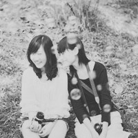 QQ黑白姐妹头像_WWW.TQQA.COM
