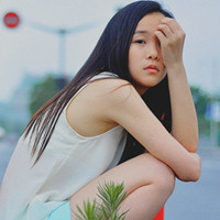 没心没肺:我不累:干净纯真的森系小清新意境女生_WWW.TQQA.COM