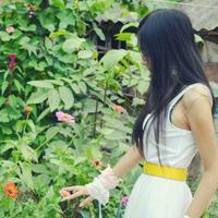 不要低头:森系头像吧女生头像:开心的一个人找自_WWW.TQQA.COM