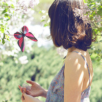 唯美头像吧:意境小清新头像女生:美得很有性格_WWW.TQQA.COM