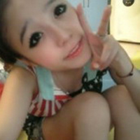 幸福会让我遗忘一切:可爱剪刀手带字女生头像_WWW.TQQA.COM