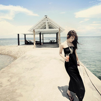 唯美长裙自然风:你不爱有人爱_WWW.TQQA.COM