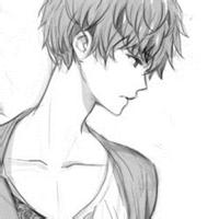 黑白头像男生二次元_WWW.TQQA.COM