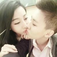 拥抱接吻的QQ情侣头像一对:他给她的温暖_WWW.TQQA.COM