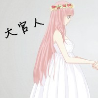 分开的一男一女卡通情侣头像_WWW.TQQA.COM