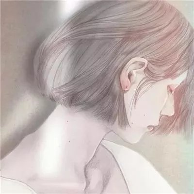 高清好看唯美的女生简约头像手绘图片_WWW.TQQA.COM