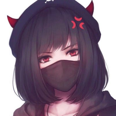 qq头像动漫女生小恶魔_WWW.TQQA.COM