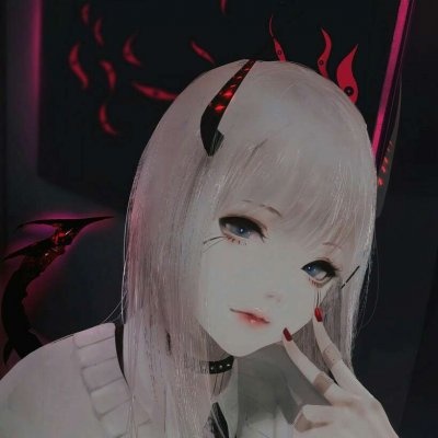 qq头像动漫女生小恶魔_WWW.TQQA.COM