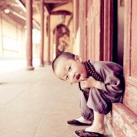 小和尚真人头像图片_WWW.TQQA.COM