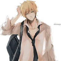 帅气好看的男生手绘q版动漫人物头像_WWW.TQQA.COM