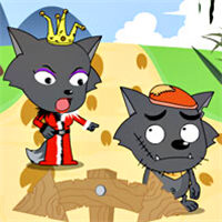 红太狼灰太狼情侣头像图片_WWW.TQQA.COM