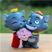 红太狼灰太狼情侣头像图片_WWW.TQQA.COM