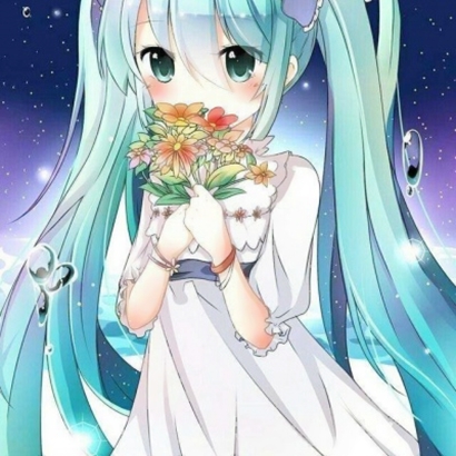 初音未来头像高清图片_WWW.TQQA.COM
