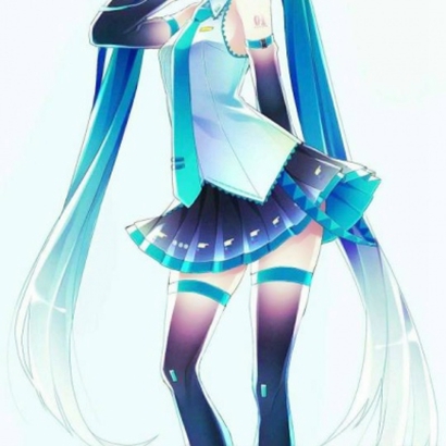 初音未来头像高清图片_WWW.TQQA.COM