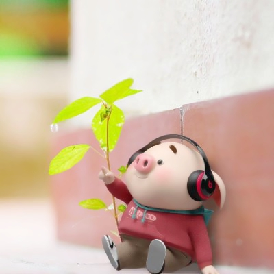 超萌小猪头像图片大全_WWW.TQQA.COM