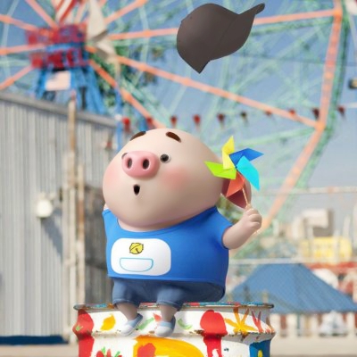超萌小猪头像图片大全_WWW.TQQA.COM