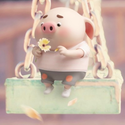 超萌小猪头像图片大全_WWW.TQQA.COM