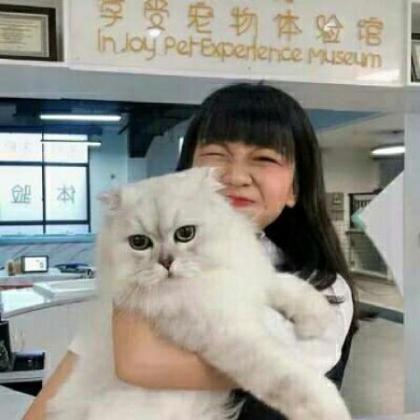 女生抱着猫很酷的头像高清真人2020最新_WWW.TQQA.COM