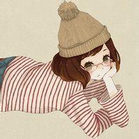 短发女生卡通头像_WWW.TQQA.COM