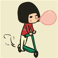 短发女生卡通头像_WWW.TQQA.COM